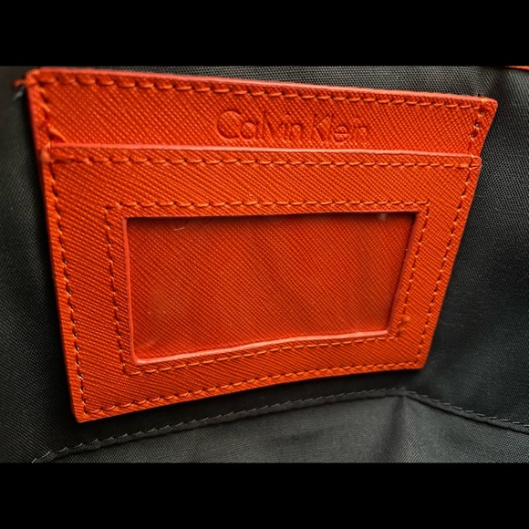 Calvin Klein Orange medium sized Tote bag - Picture 9 of 16